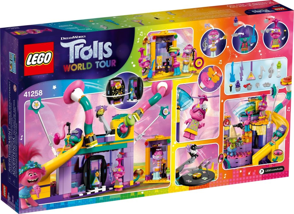 LEGO Trolls World Tour 41258 Vibe City Concert 10