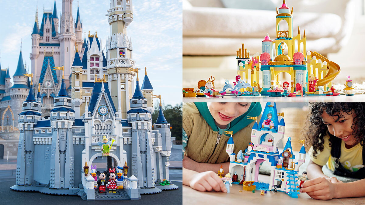 Savings fit for royalty with LEGO Disney castles and palaces at Shop Disney