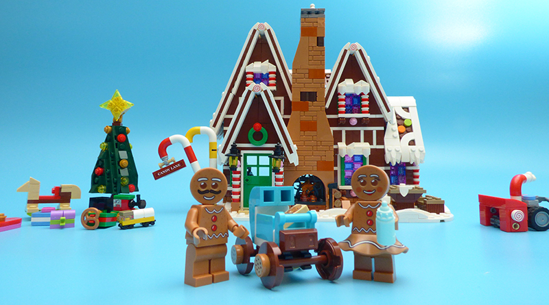 LEGO 10267 Gingerbread House: Taking the tour