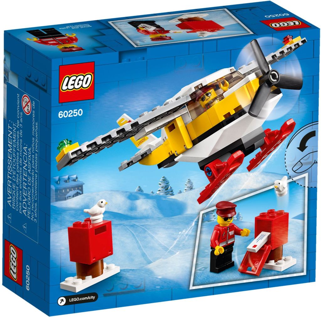 LEGO City 60250 Mail Plane 4