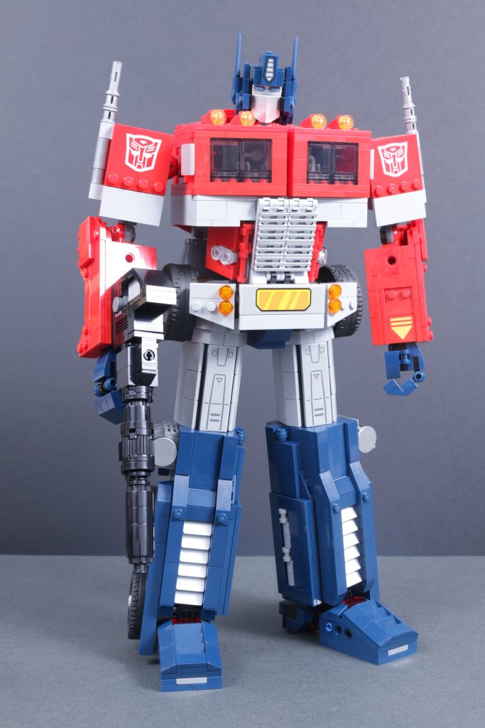 LEGO Icons Transformers 10358 Soundwave 10302 Optimus Prime comparison 11 683x1024
