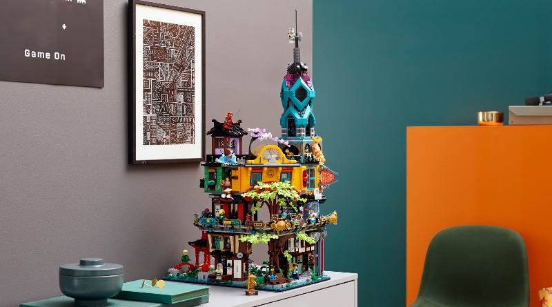 LEGO 71741 NINJAGO City Gardens officially revealed