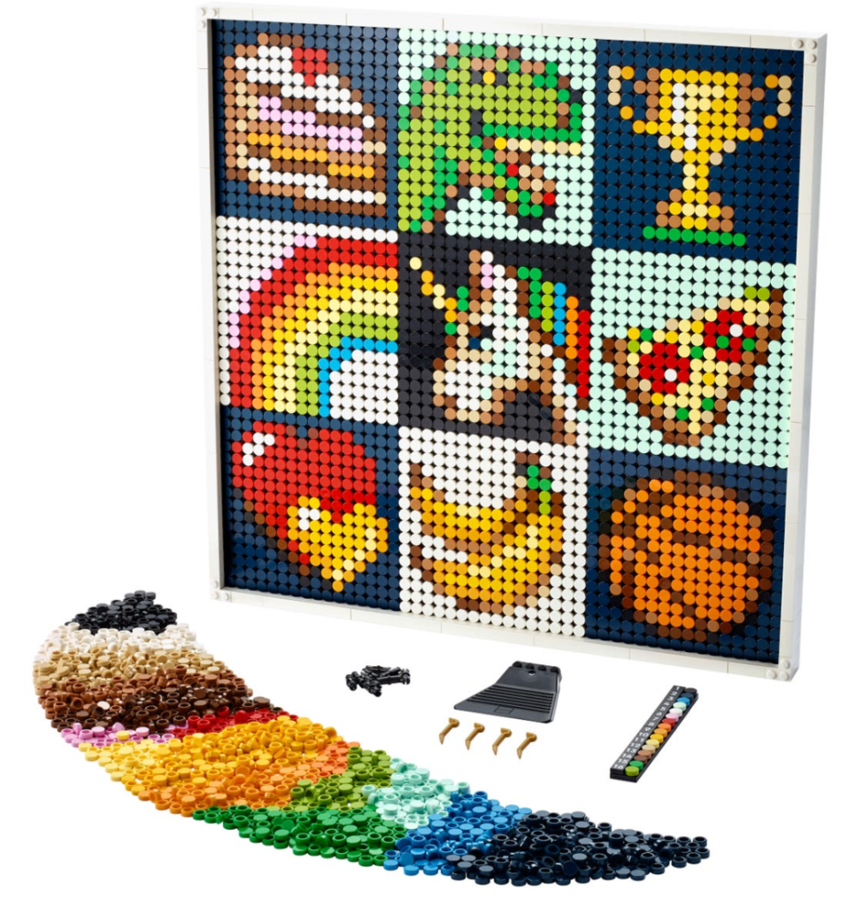 LEGO Art 21226 Art Project contents
