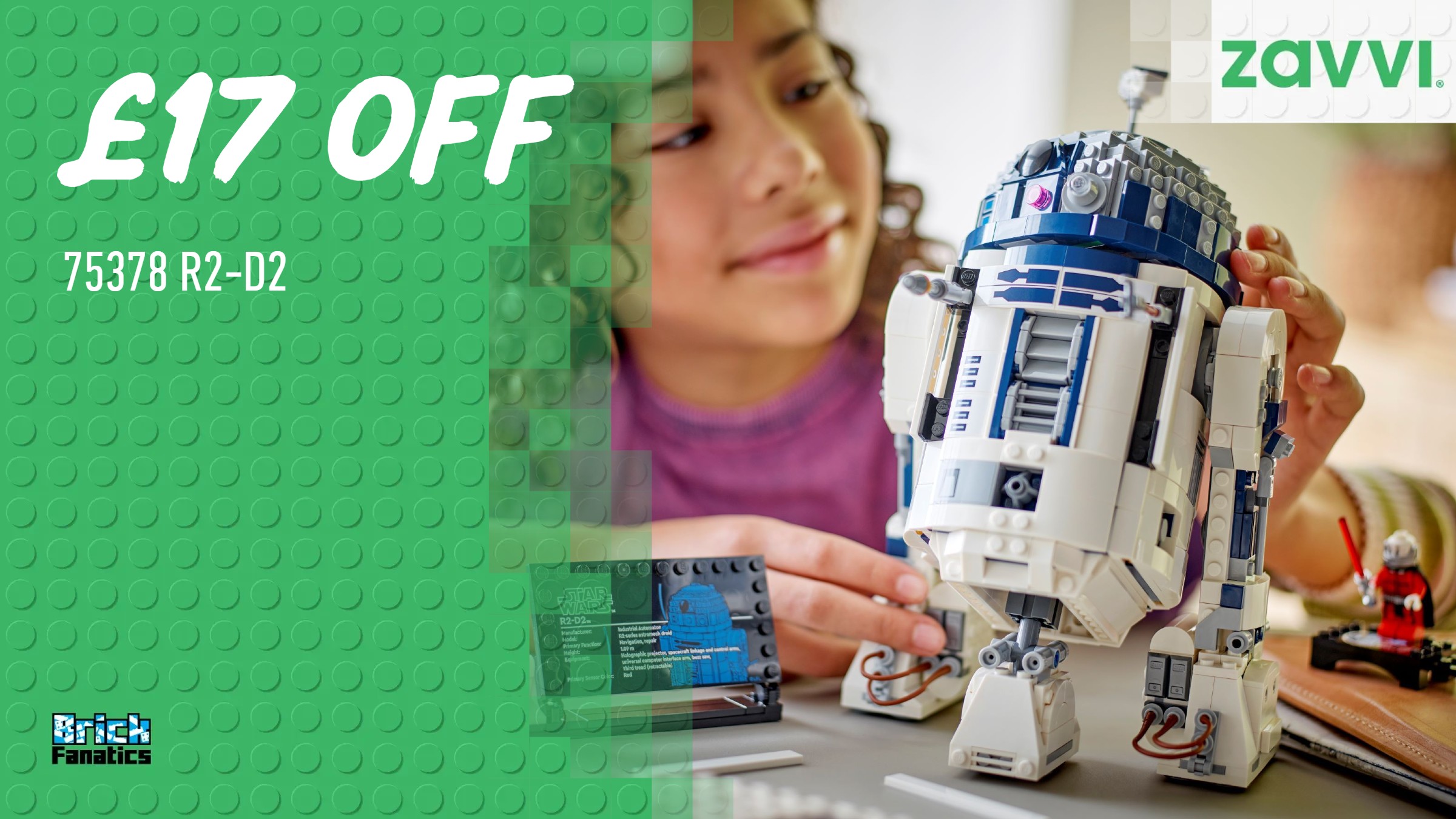 Lowest price yet on the latest LEGO Star Wars R2-D2