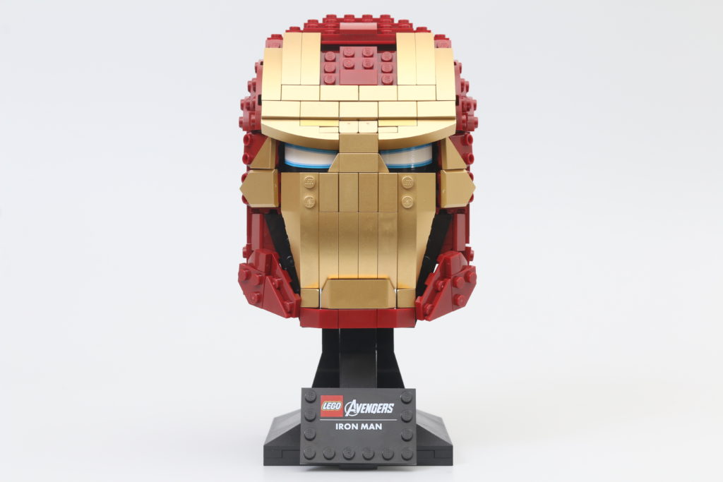 LEGO Marvel 76165 Iron Man Helmet review 2