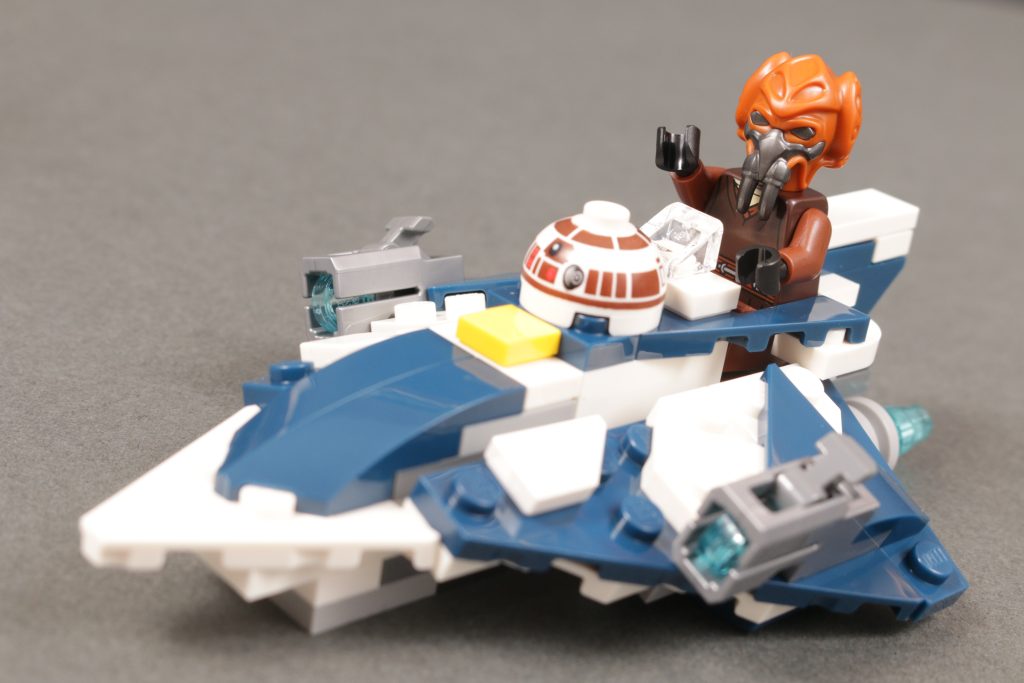 LEGO Star Wars 75400 Plo Koons Jedi Starfighter Microfighter review 1 1024x683