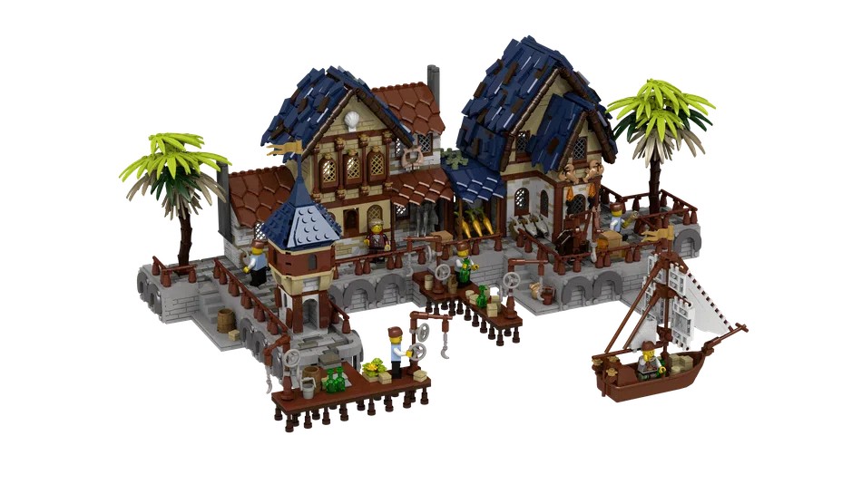 LEGO Ideas Medieval Harbour 2