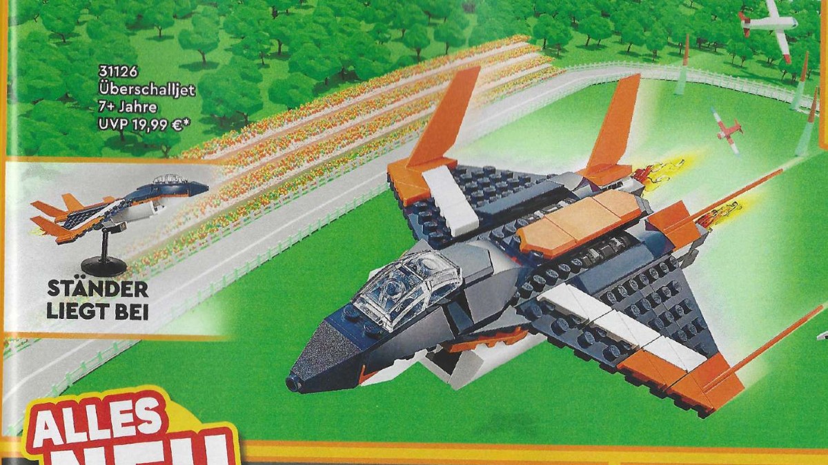 Six LEGO Creator 2022 sets revealed thanks to German catalogue