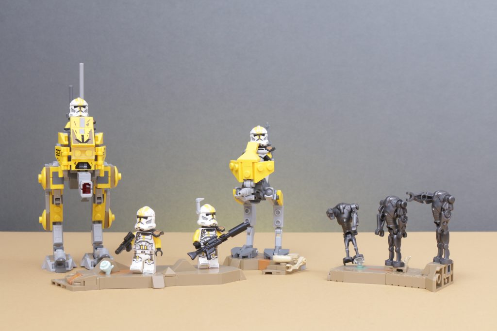Custom LEGO Star Wars MOC AT RT 501st 327th Clone Troopers build 1 1024x683