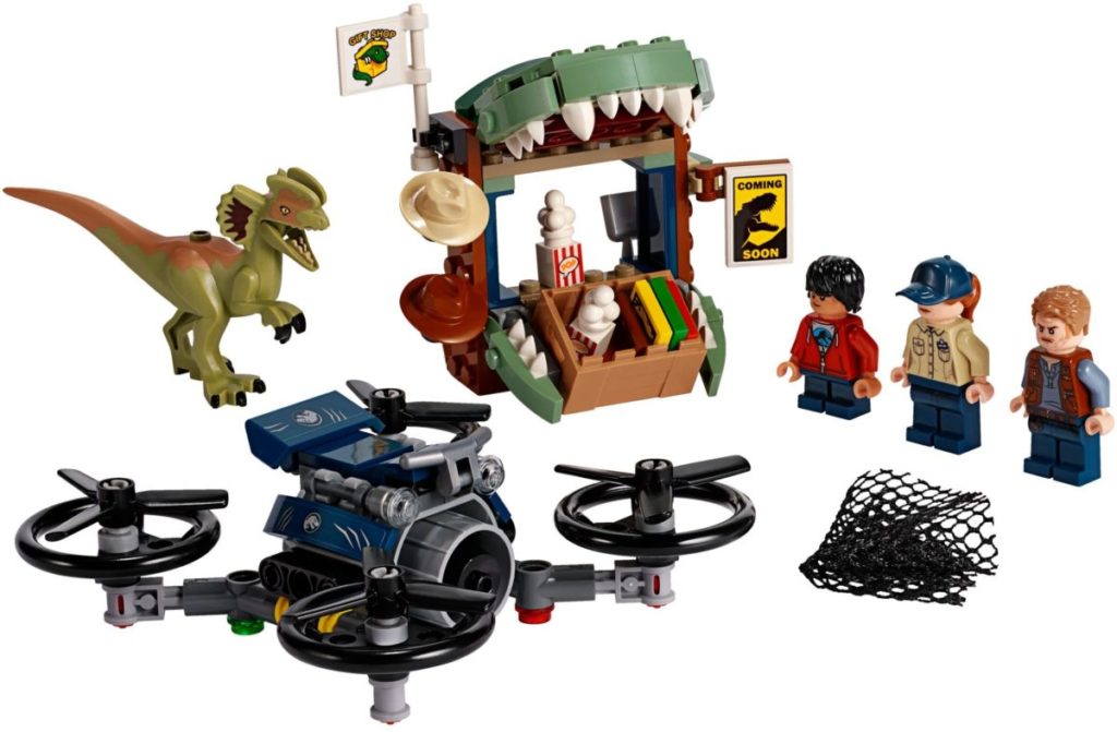 75934 Dilophosaurus on the Loose Jurassic World 1024x671