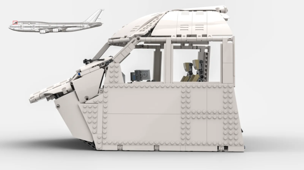 LEGO Ideas Boeing 747 Cockpit 4 1024x575