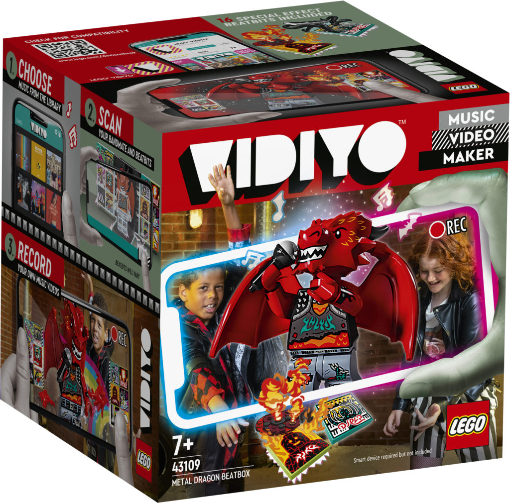 LEGO VIDIYO Metal Dragon BeatBox 43109 Box