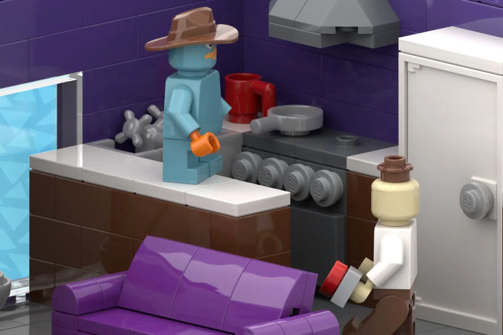 LEGO Ideas Disneys Phineas and Ferb Doofenshmirtz Evil Incorporated 9 1024x683