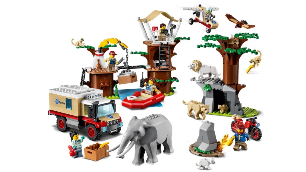 LEGO CITY 60307 Animal Rescue Camp 3