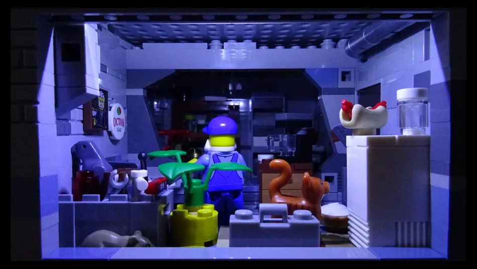 LEGO Ideas Basement Storage 13