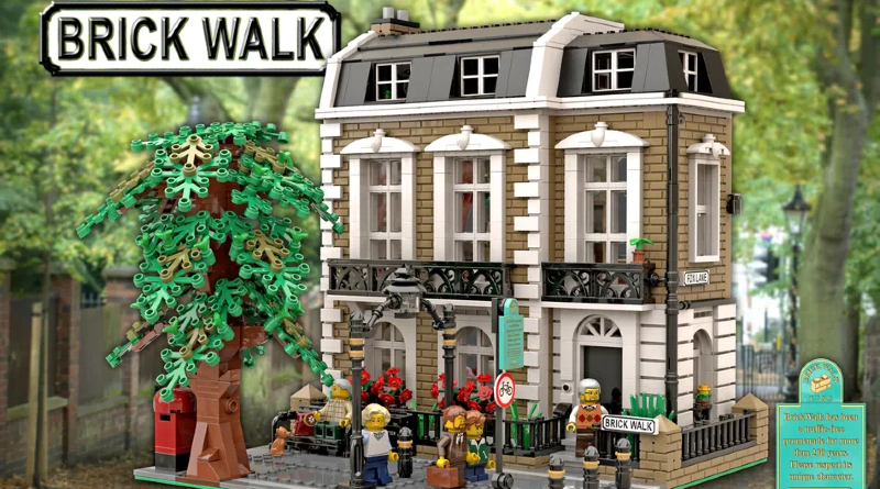 A humble townhouse might be the next LEGO Ideas set