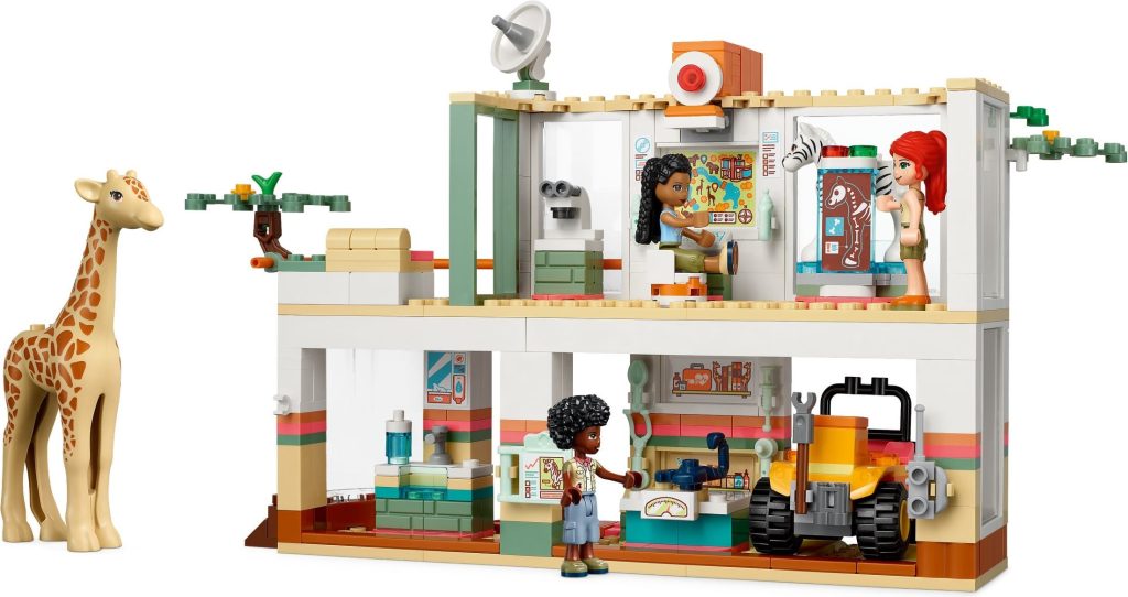 LEGO Friends 41717 Mias Wildlife Rescue Rear 1024x542