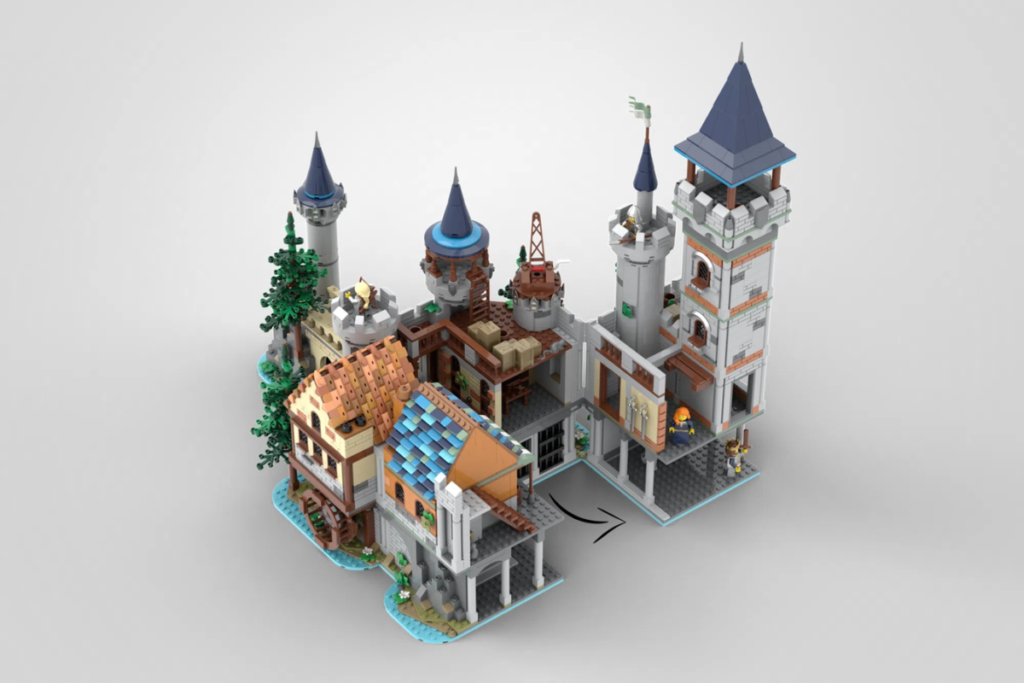 LEGO Ideas The Medieval Fortress 3 1024x683