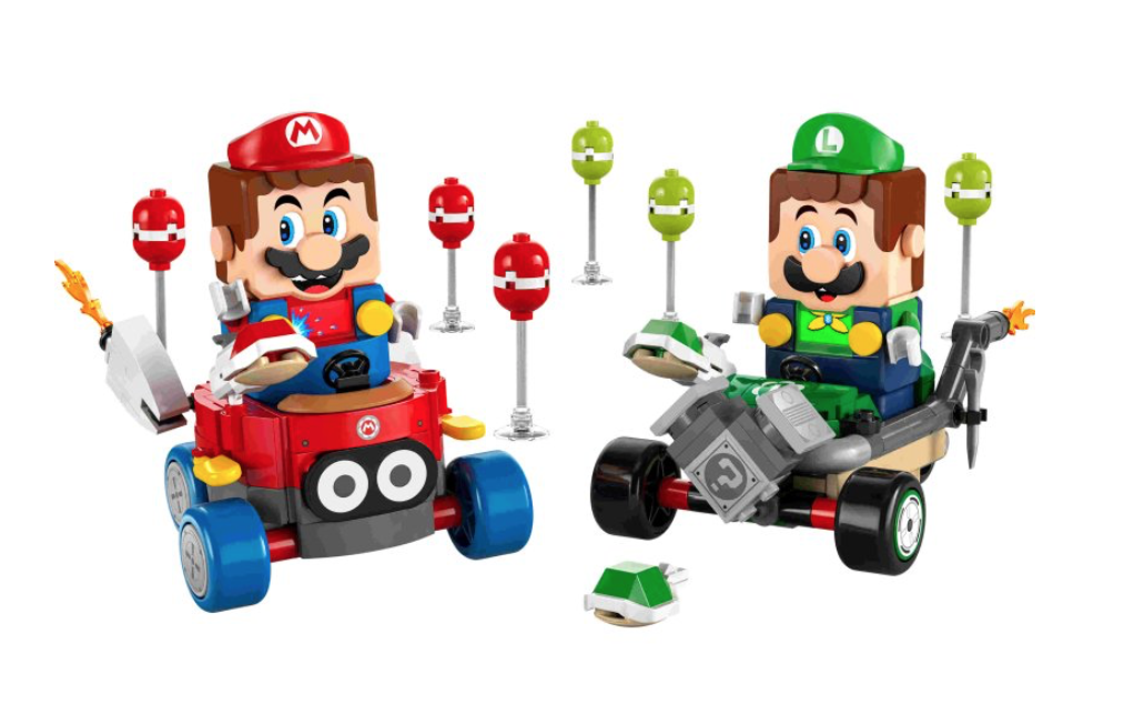LEGO Mario Kart 72034 Baby Mario vs. Baby Luigi box