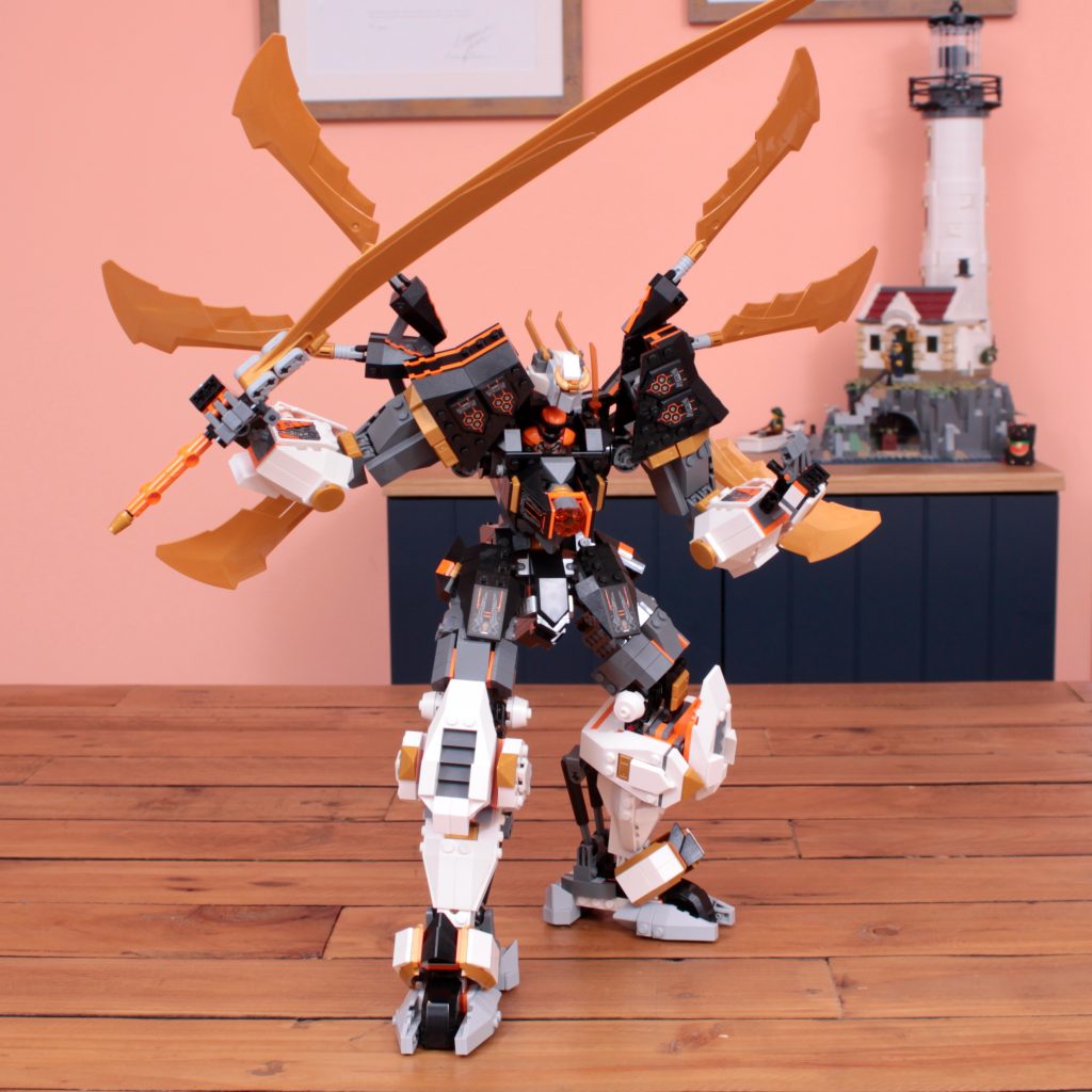 LEGO NINJAGO 71821 Coles Titan Dragon Mech critique 2 1024x1024