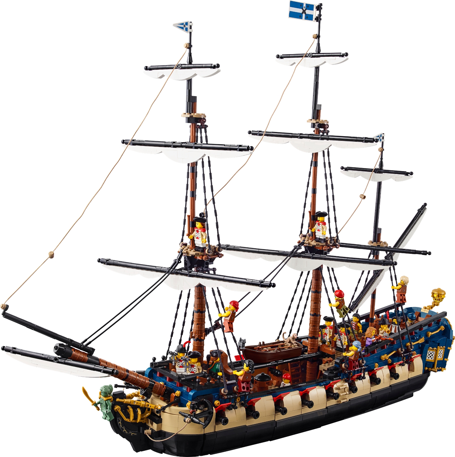 lego bricklink series 7 privateer frigate fortuna final design 1