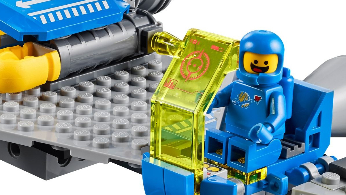 LEGO 10497 Galaxy Explorer has some unusual design influences