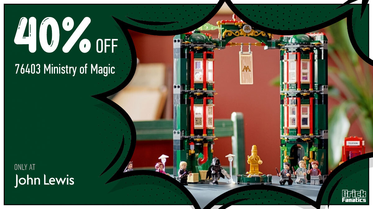 Bewitching deal on LEGO Harry Potter 76403 Ministry of Magic continues