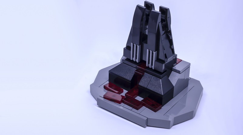 LEGO Star Wars 75251 Darth Vader's Castle micro build