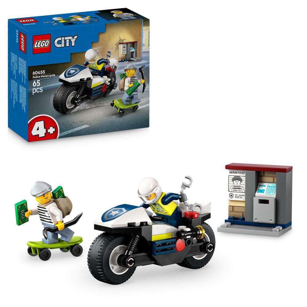 LEGO City 60455 Police Motorcycle 9