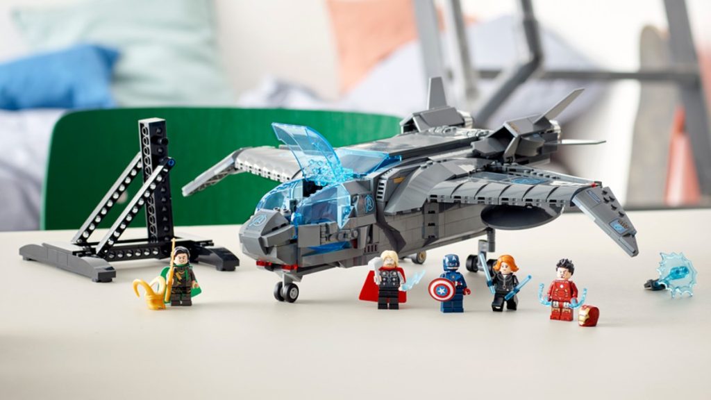 LEGO Marvel 76248 The Avengers Quinjet lifestyle 2 featured 1024x576