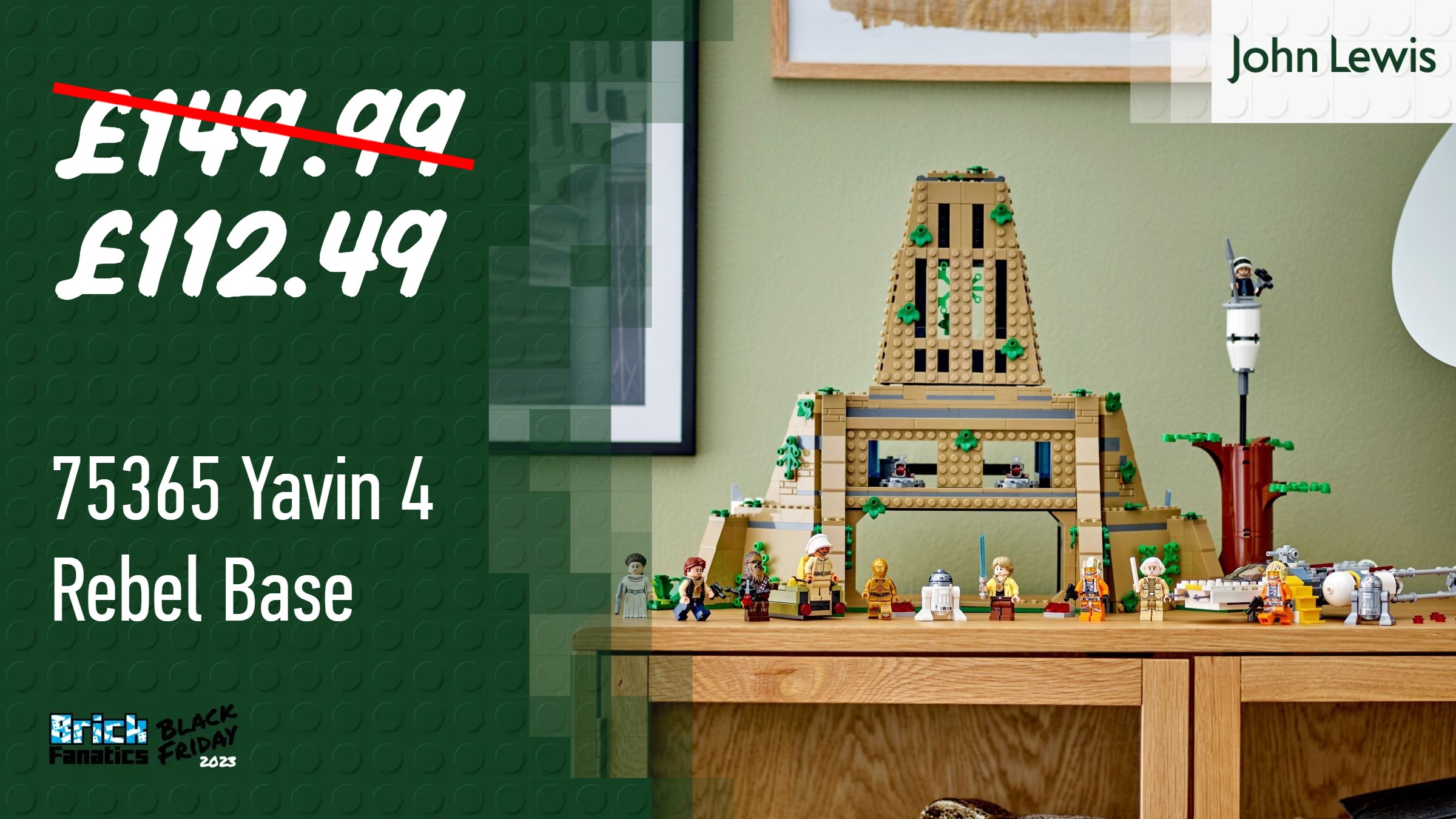 Don't miss out: There's still time to save on LEGO Star Wars Yavin 4 Rebel Base