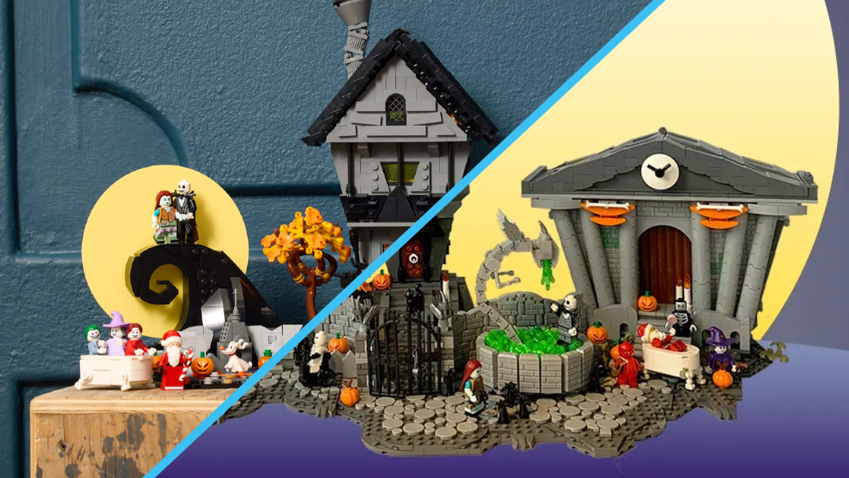 Comparing LEGO Ideas The Nightmare Before Christmas to the original submission