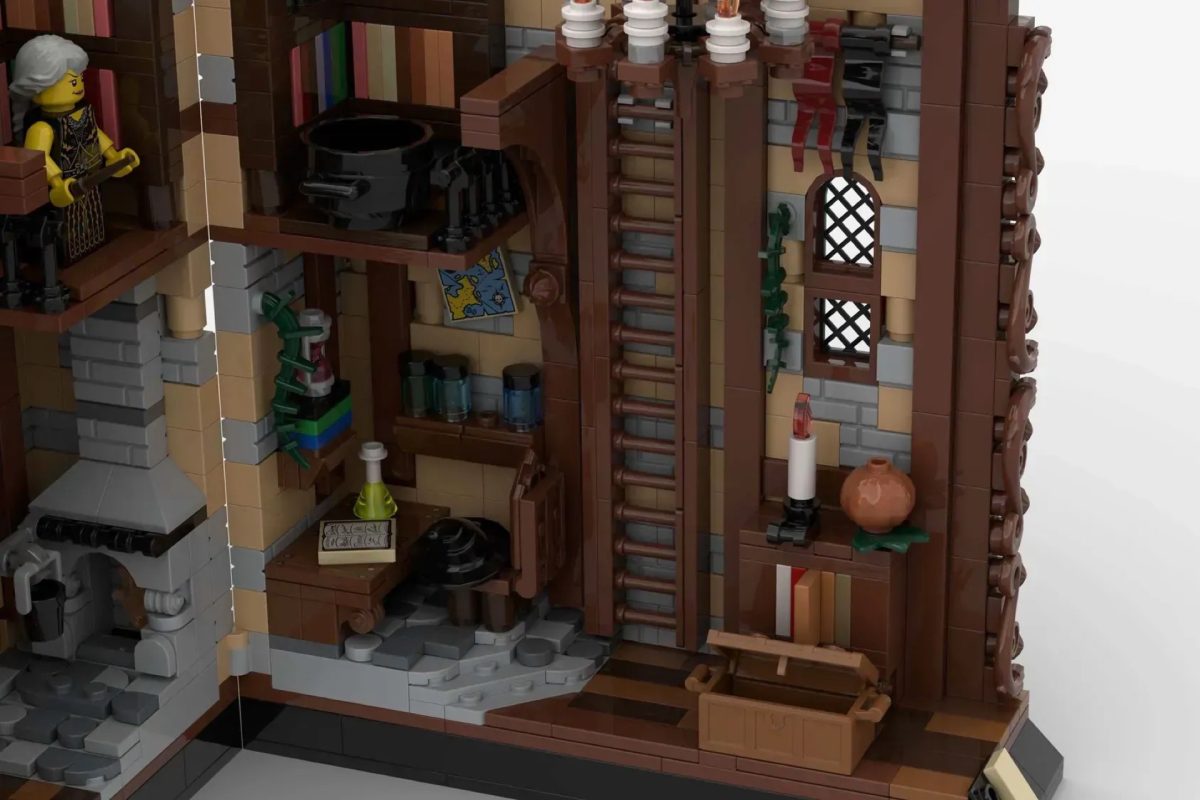 LEGO Ideas The Witchs Workshop Booknook 4 1200x800