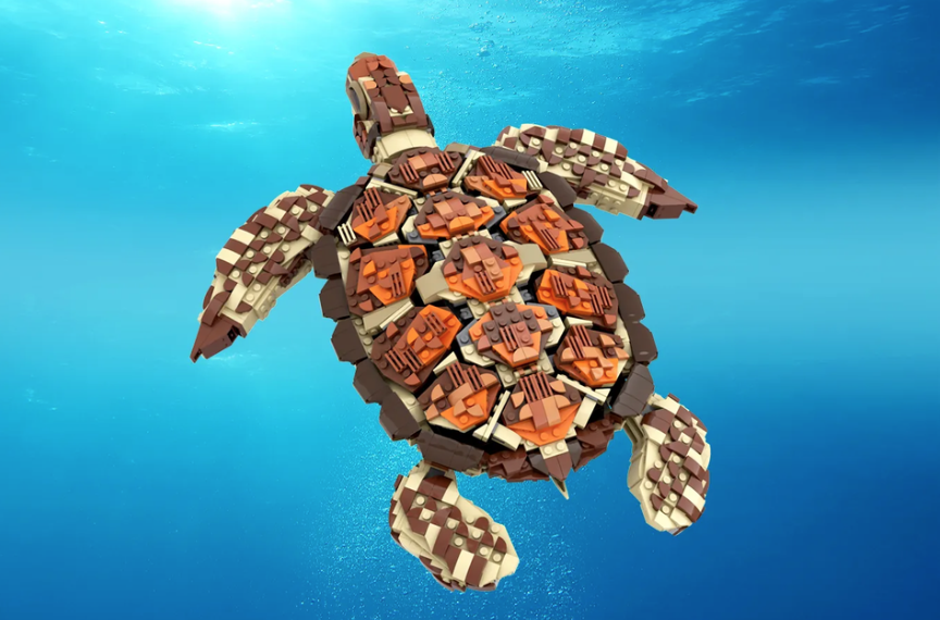 LEGO Ideas Sea Turtle 1