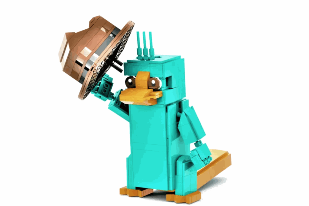 LEGO Ideas Disneys Phineas and Ferb Perry the Platypus Agent P 9 1024x681