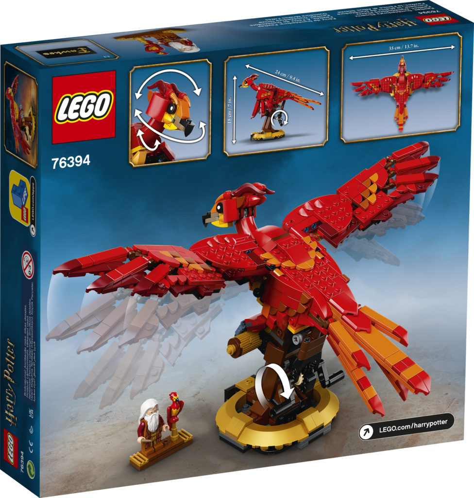 LEGO Harry Potter 76394 Fawkes Dumbledores Phoenix 2