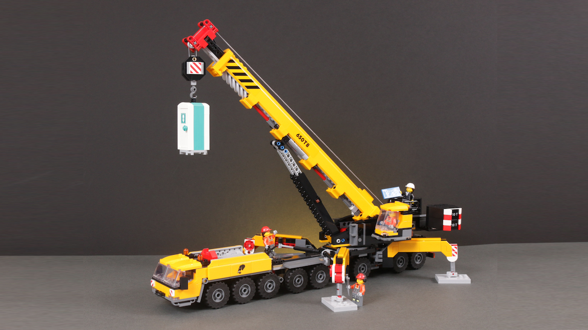 LEGO City 60409 Yellow Mobile Construction Crane review