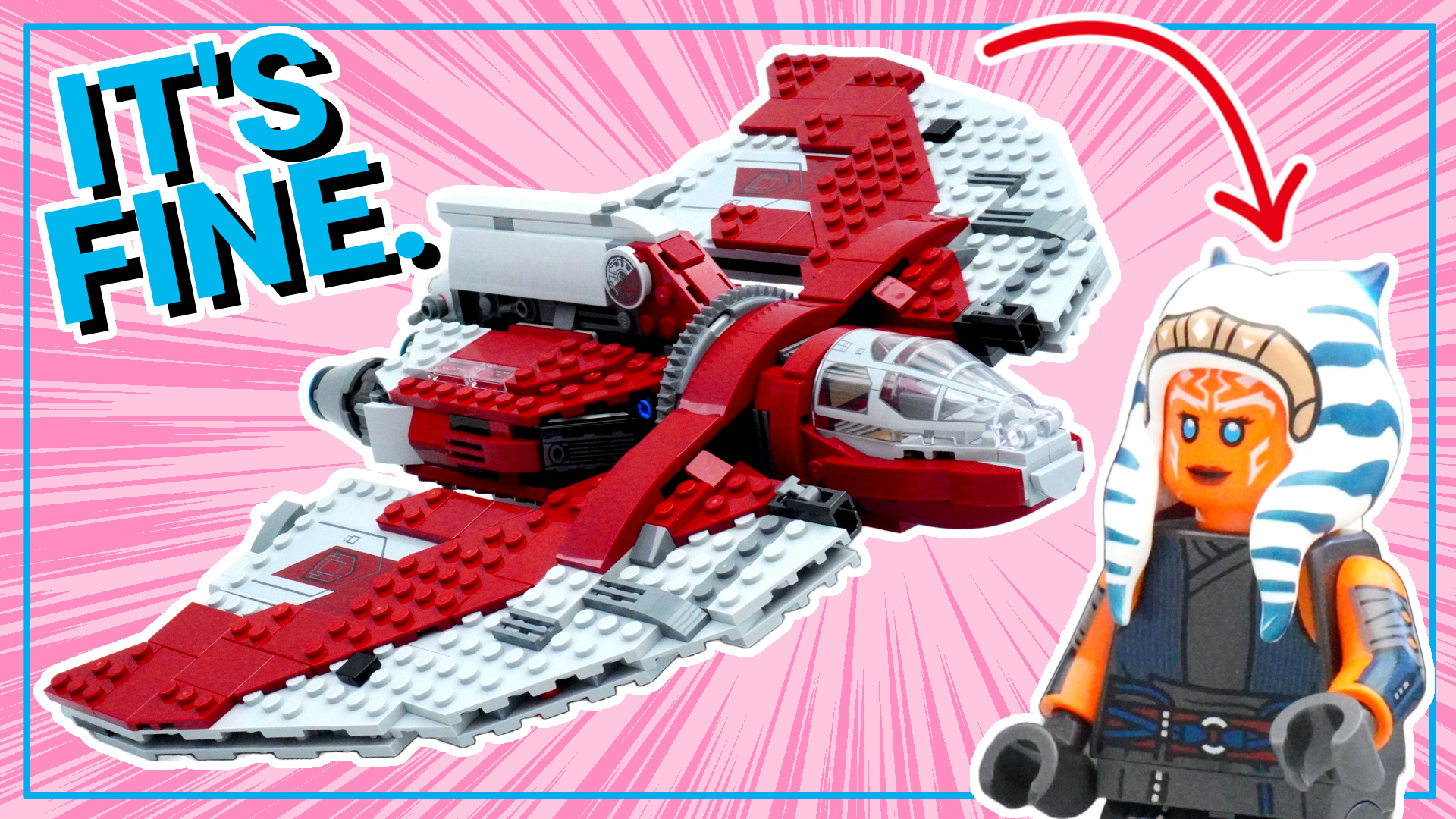 LEGO Star Wars 75362 Ahsoka Tano’s T-6 Jedi Shuttle is… fine