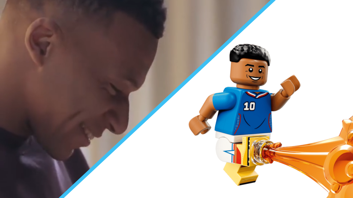 Mbappé meets LEGO Mbappé in new Editions video