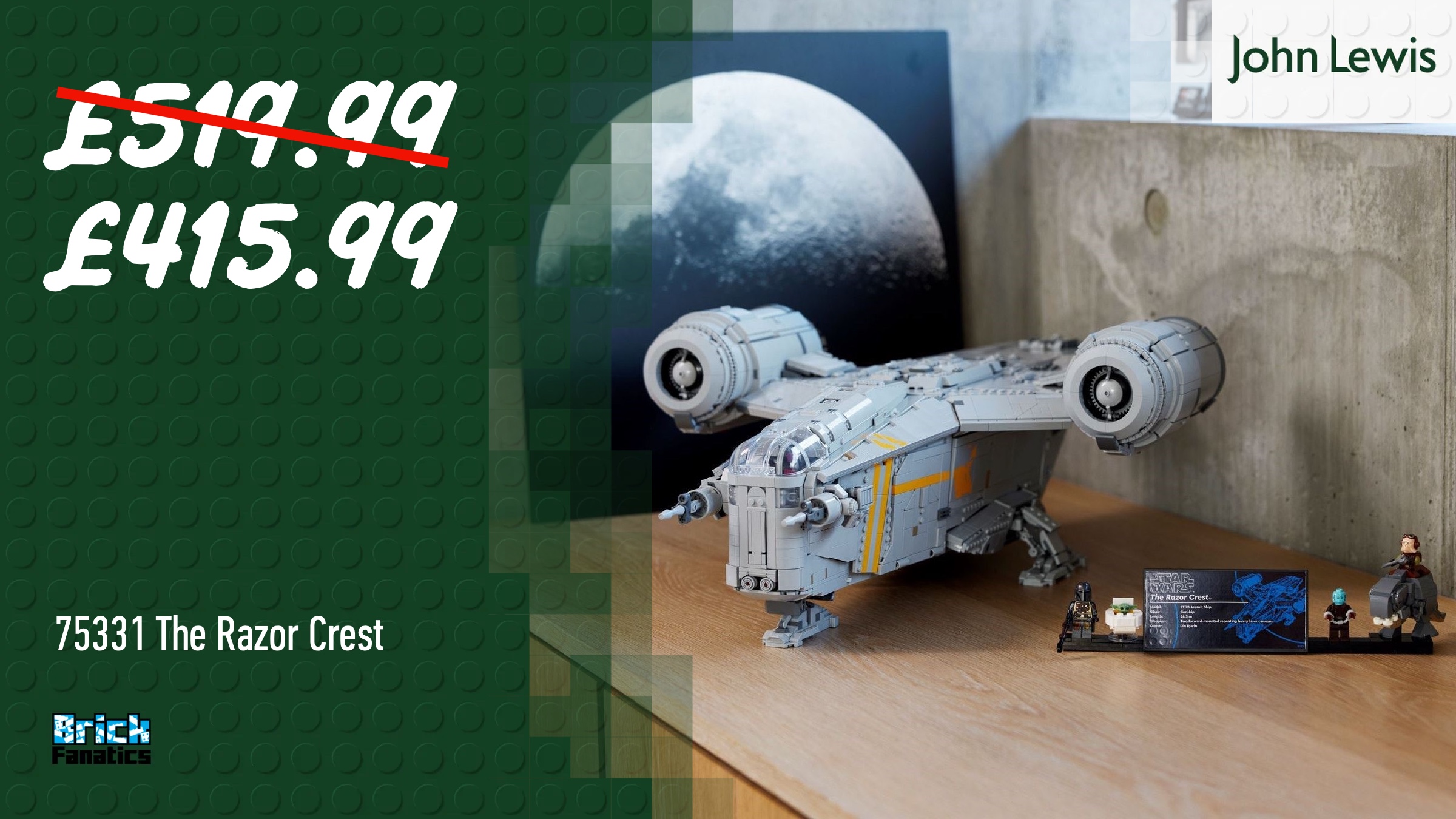 Exclusive discount on huge LEGO Star Wars UCS model