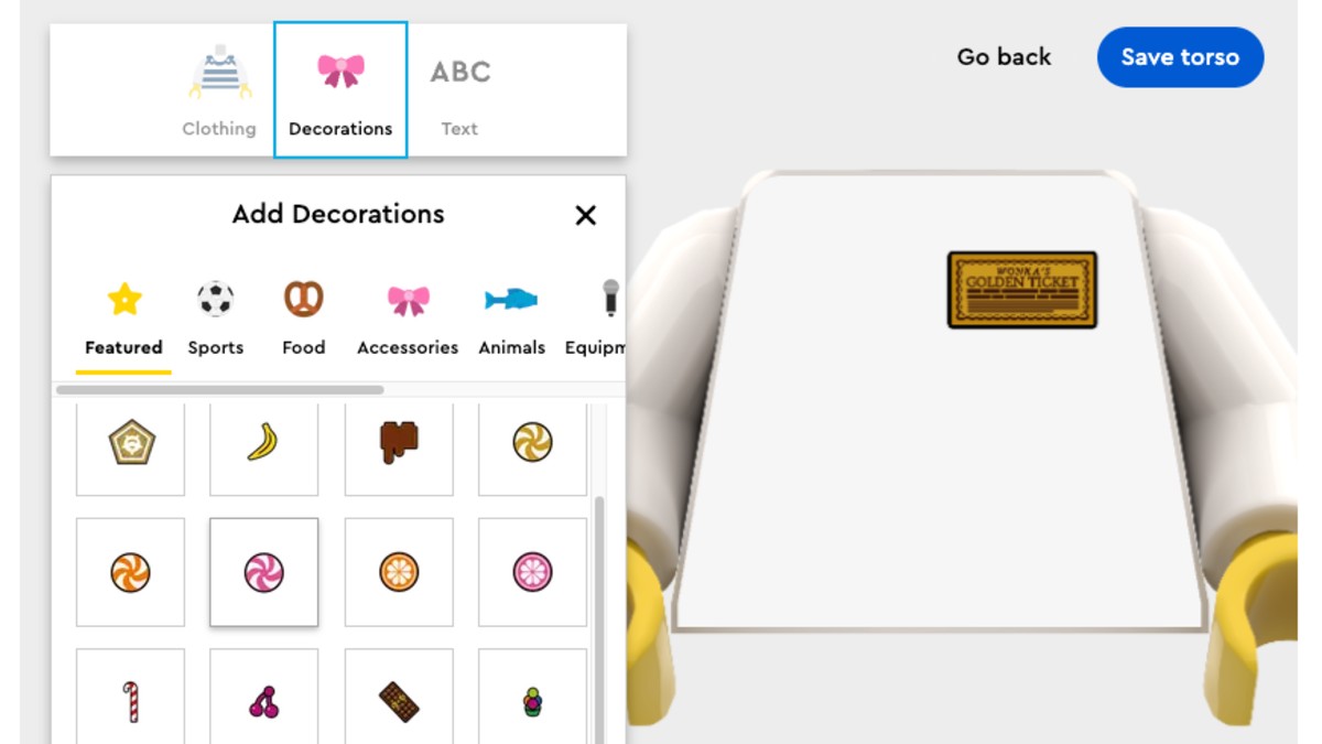 LEGO Minifigure Factory gets a Wonka-style makeover