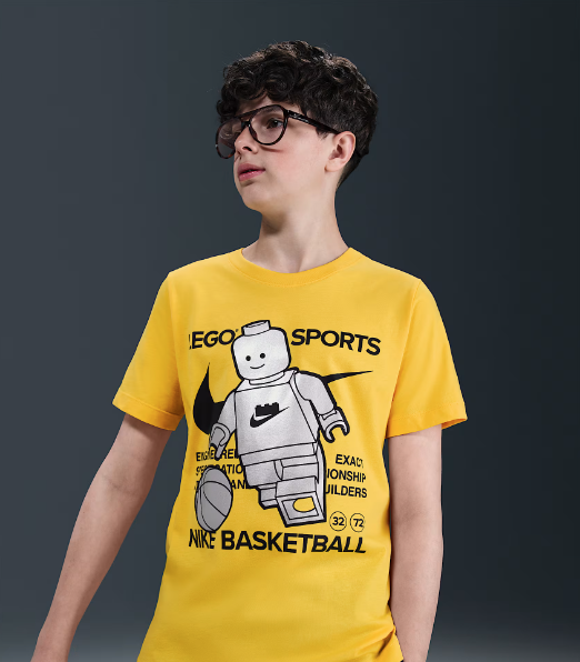 LEGO x Nike yellow T shirt 3