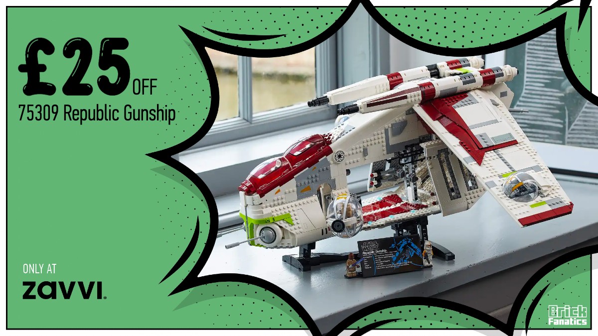Retiring LEGO Star Wars Republic Gunship sells out in the US – but available at a discount in the UK