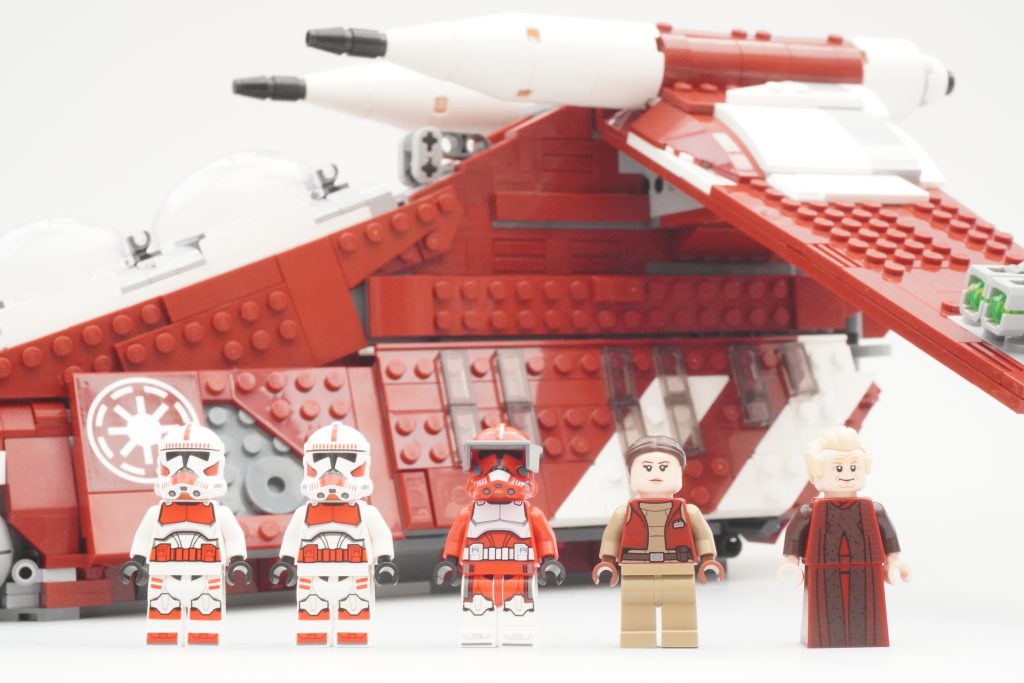 LEGO Star Wars 75354 Coruscant Guard Gunship review 41 1024x683