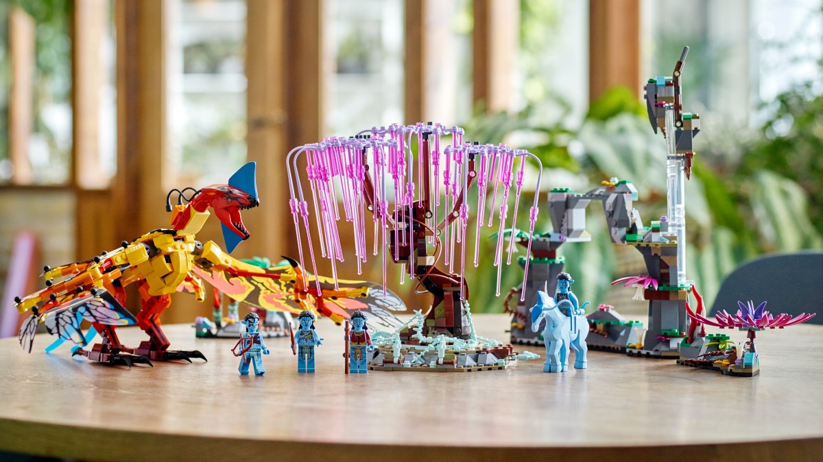 The new and returning pieces in LEGO Avatar's first set