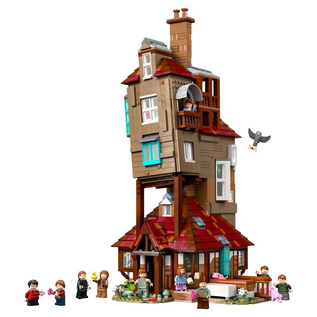 Lucky Bricks LEGO Harry Potter 76437 The Burrow Collectors Edition 4 1024x1024