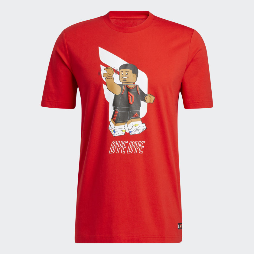 LEGO nba Adidas Damien lilliard shirt 10