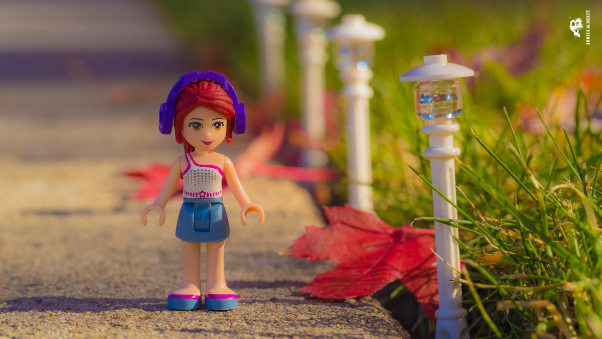 Brick Pic of the Day: Out for a walk