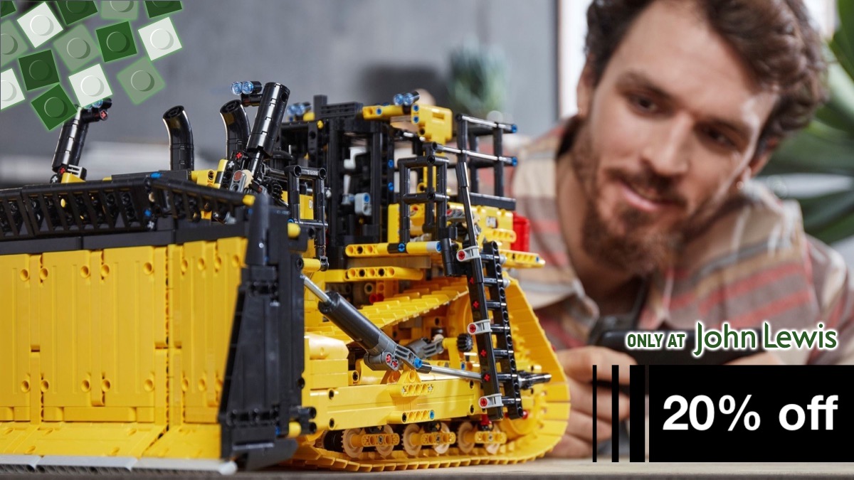 20% off 42131 App-Controlled Cat D11 Bulldozer in John Lewis LEGO sale