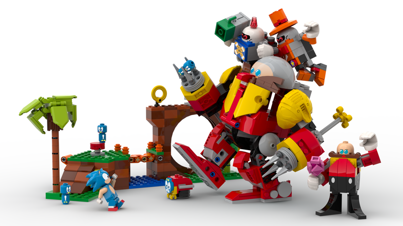 Five things we learned about the LEGO Sonic Mania set from Bits N' Bricks